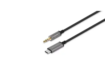 Moshi Aux 3.5mm to USB-C Cable 4ft/1.2m - Black