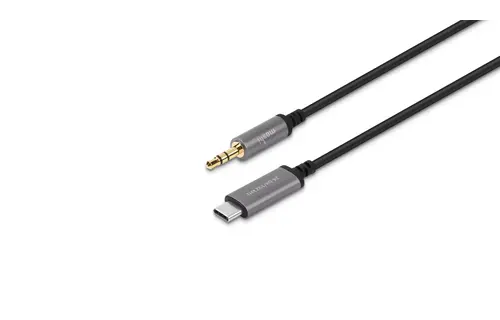 Moshi Aux 3.5mm to USB-C Cable 4ft/1.2m - Black