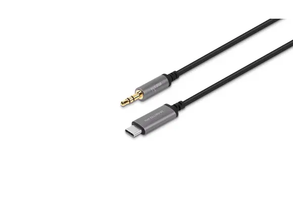 Moshi Aux 3.5mm to USB-C Cable 4ft/1.2m - Black