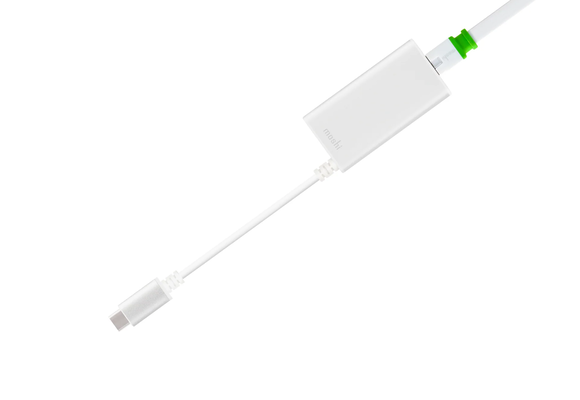 Moshi USB-C to Gigabit Ethernet Adapter - Silver