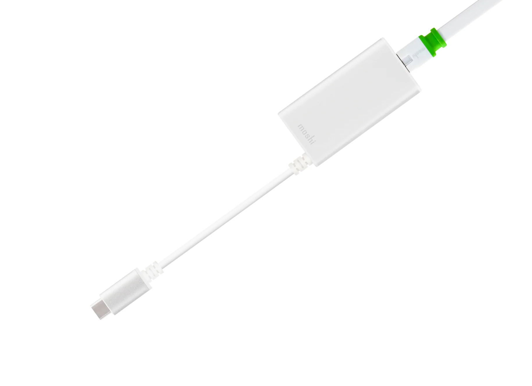Moshi USB-C to Gigabit Ethernet Adapter - Silver
