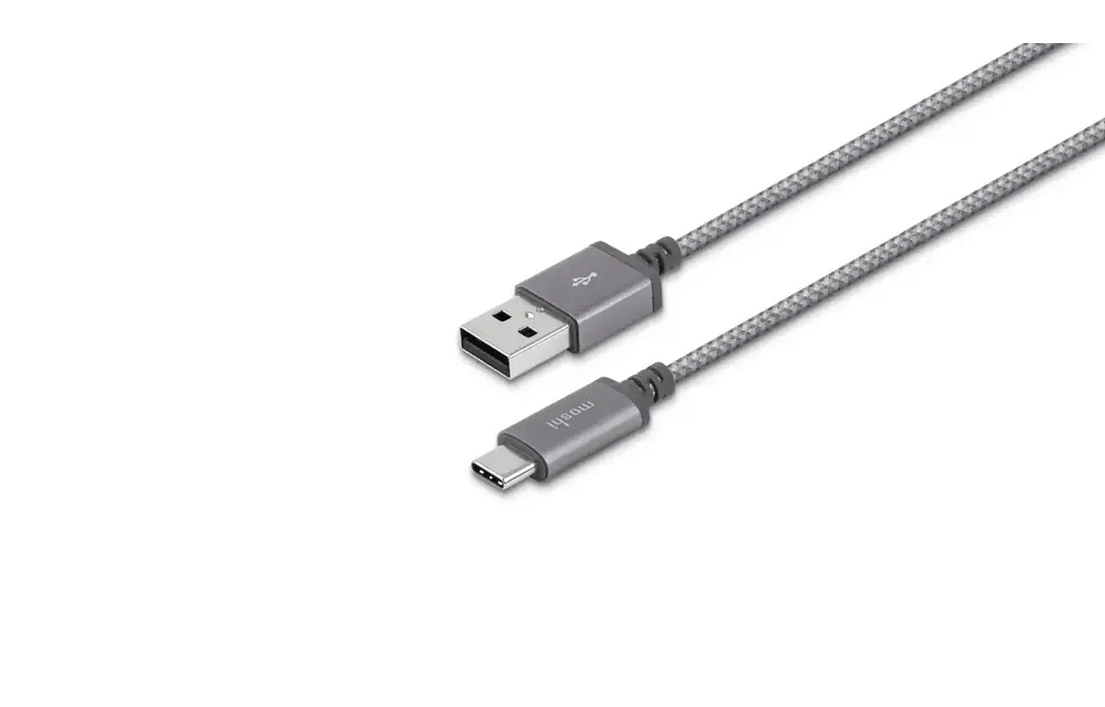 Moshi Integra USB-C to USB-A Charge Cable 5ft/1.5m - Titanium Gray