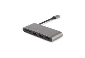 Moshi USB-C Multimedia Adapter - Titanium Gray