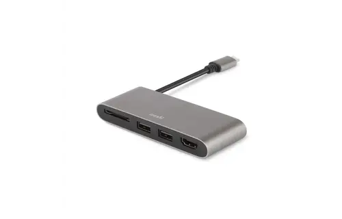 Moshi USB-C Multimedia Adapter - Titanium Gray