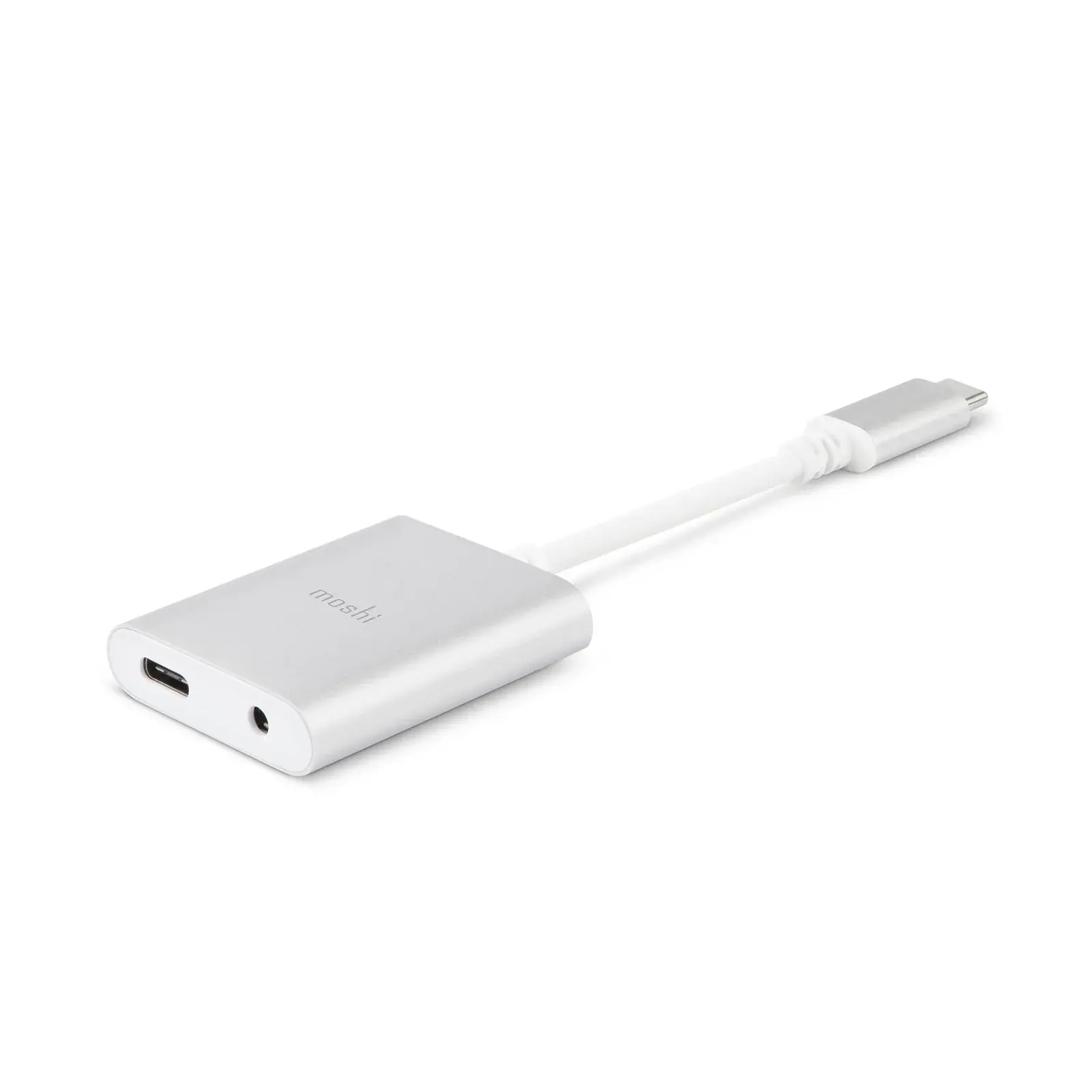 Moshi USB-C Digital Audio 3.5mm with Charging Adapter - Silver