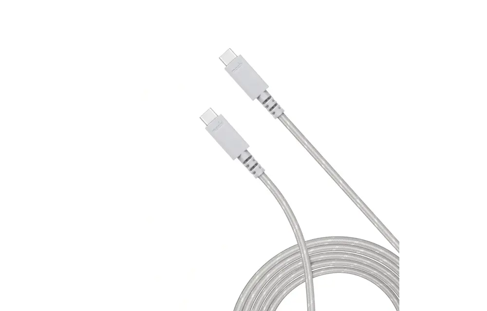 Moshi Integra USB-C to C (240W/480Mbps) Cable 4ft/1.2m - Gray