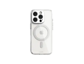 Moshi iGlaze MagSafe Case for iPhone 16 Pro - Luna Silver