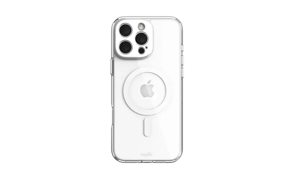 Moshi iGlaze MagSafe Case for iPhone 16 Pro Max - Luna Silver