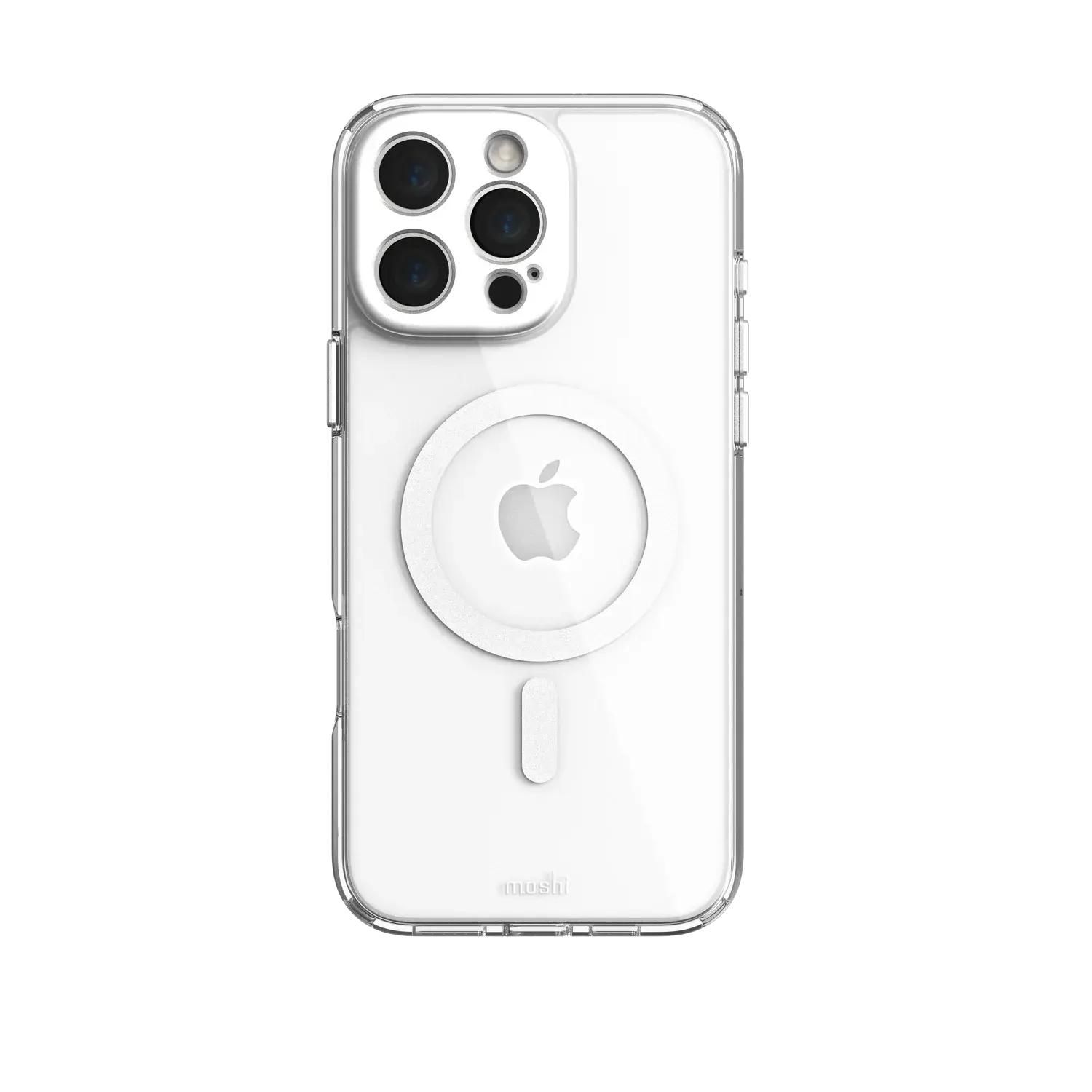 Moshi iGlaze MagSafe Case for iPhone 16 Pro Max - Luna Silver