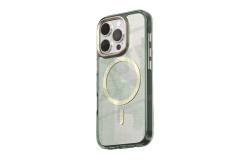 Moshi iGlaze MagSafe Case for iPhone 16 Pro - Sunlit Green
