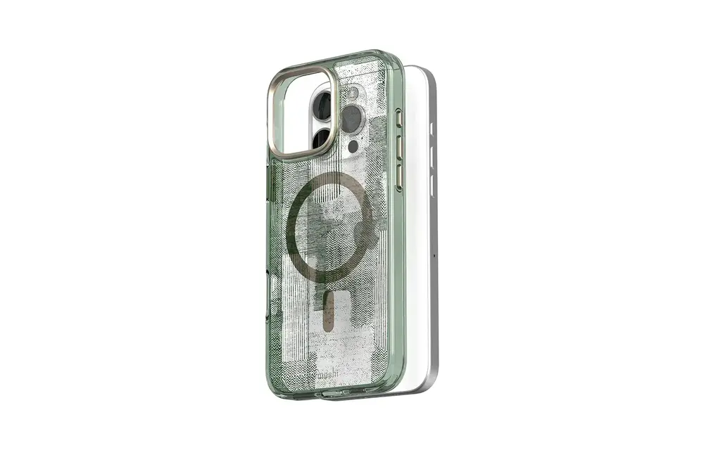 Moshi iGlaze MagSafe Case for iPhone 16 Pro Max - Sunlit Green