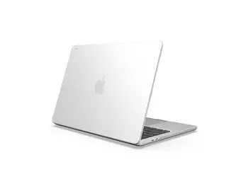 Moshi iGlaze Hardshell Slim Case for Apple MacBook Air 13" M2/M3/M4 - Stealth Clear