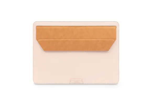 Moshi Muse 3-in-1 Slim Laptop Sleeve and Stand 13-14 inch laptops - Luna Pink