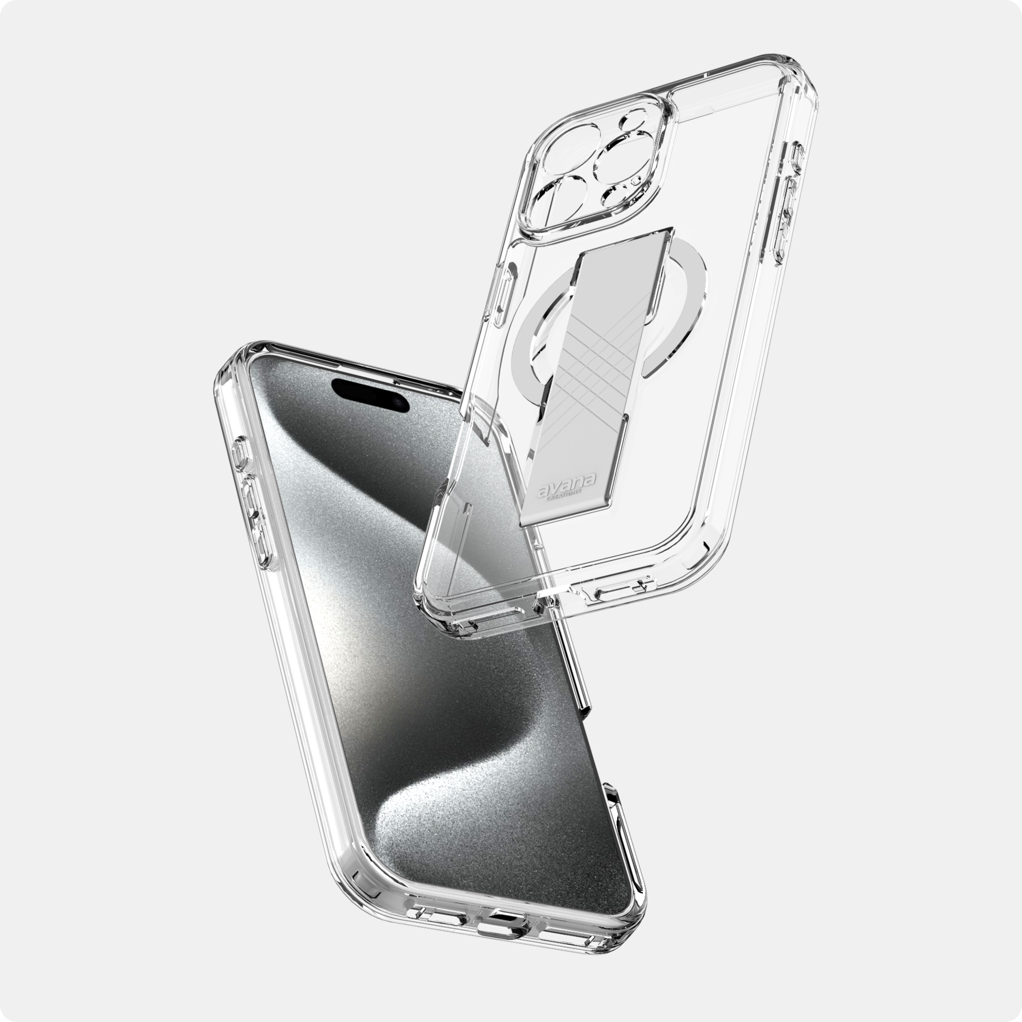 Avana Grip-It MagSafe Case for iPhone 16 Pro - Clear