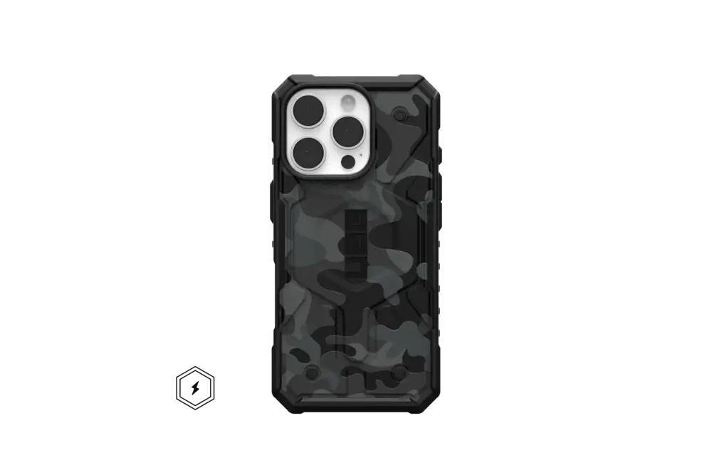 UAG Pathfinder SE MagSafe Case for iPhone 16 Pro - Midnight Camo