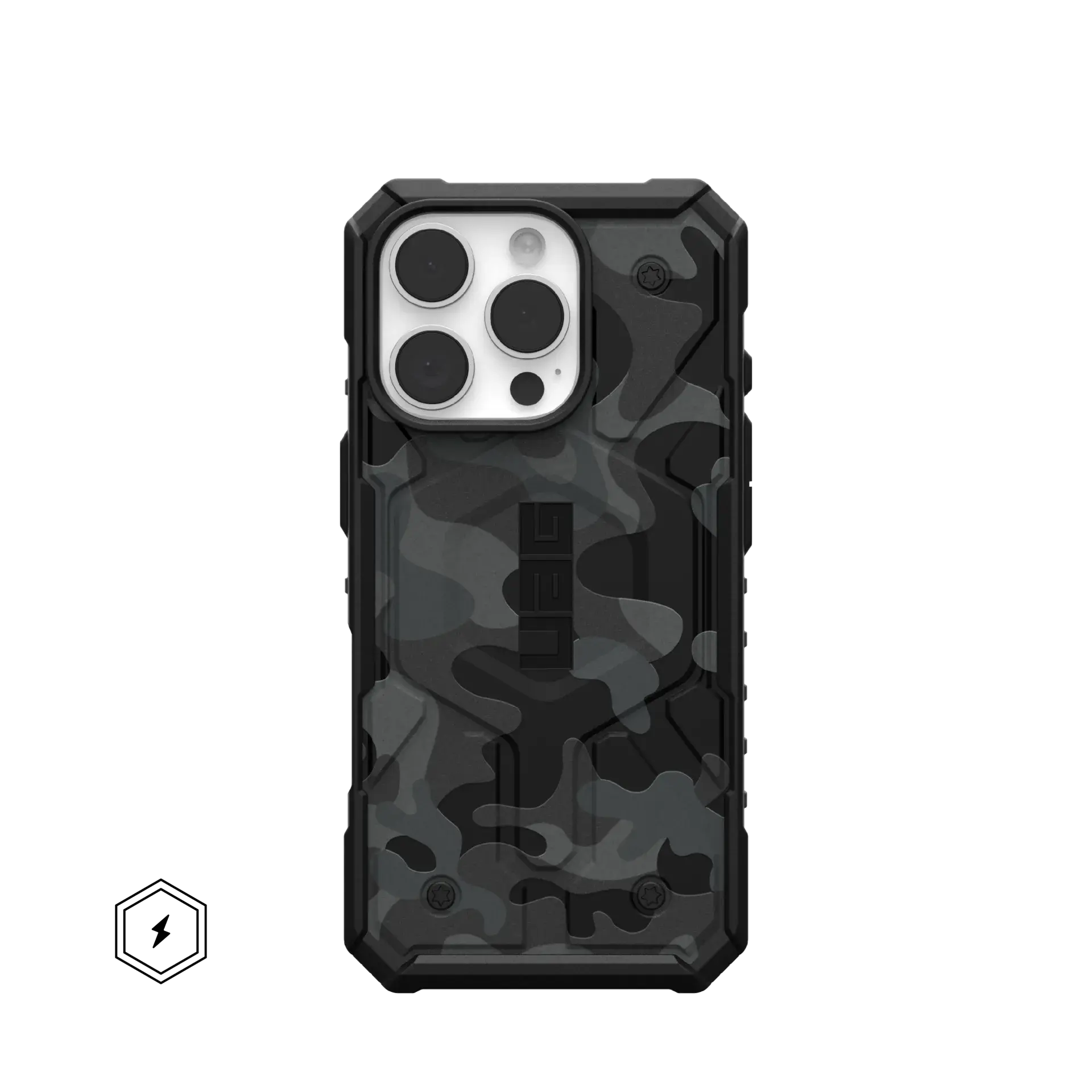UAG Pathfinder SE MagSafe Case for iPhone 16 Pro - Midnight Camo
