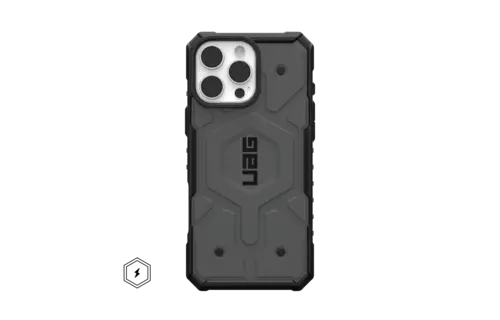 UAG Pathfinder MagSafe Case for iPhone 16 Pro Max - Silver