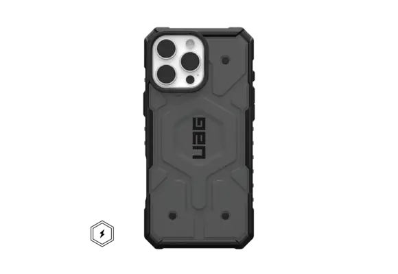 UAG Pathfinder MagSafe Case for iPhone 16 Pro Max - Silver