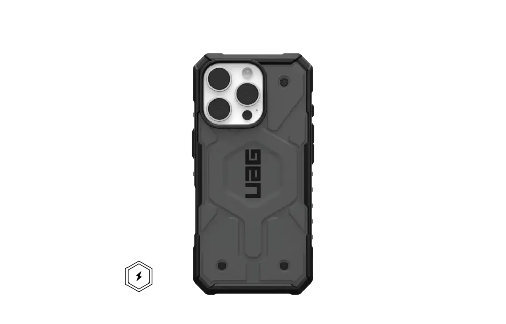 UAG Pathfinder MagSafe Case for iPhone 16 Pro - Silver