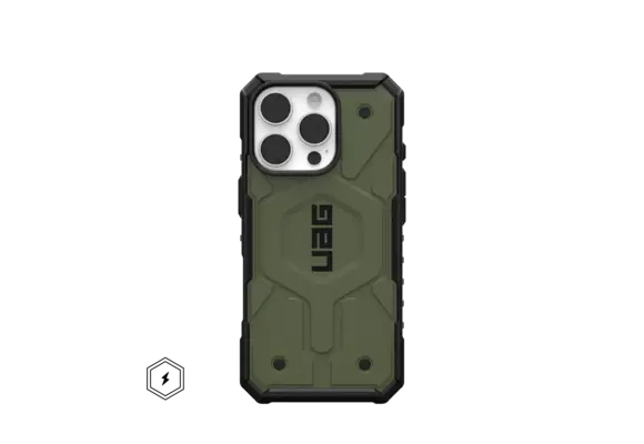 UAG Pathfinder MagSafe Case for iPhone 16 Pro - Olive Drab