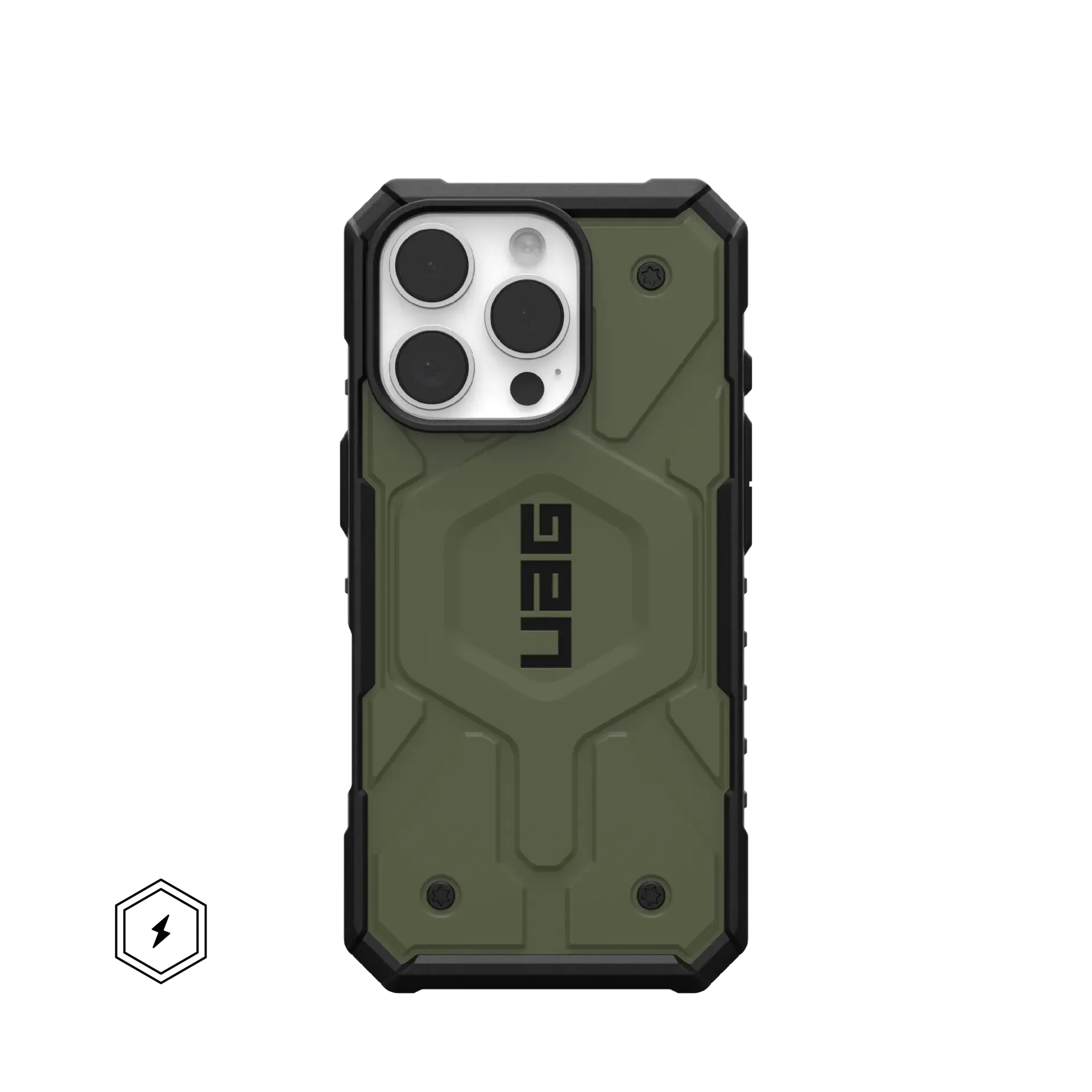 UAG Pathfinder MagSafe Case for iPhone 16 Pro - Olive Drab
