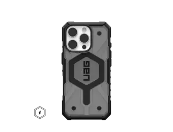 UAG Pathfinder Clear MagSafe Case for iPhone 16 Pro - Ash