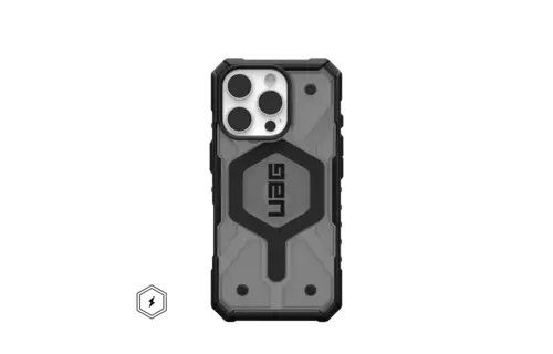 UAG Pathfinder Clear MagSafe Case for iPhone 16 Pro - Ash