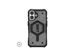 UAG Pathfinder Clear MagSafe Case for iPhone 16 - Ash