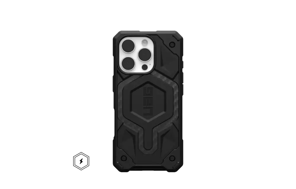UAG Monarch Pro MagSafe Case for iPhone 16 Pro - Carbon Fiber
