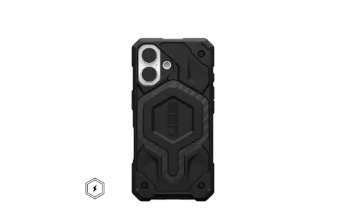 UAG Monarch Pro MagSafe Case for iPhone 16 - Carbon Fiber