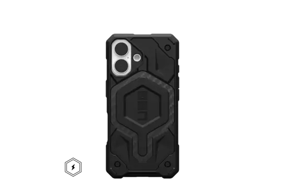 UAG Monarch Pro MagSafe Case for iPhone 16 - Carbon Fiber