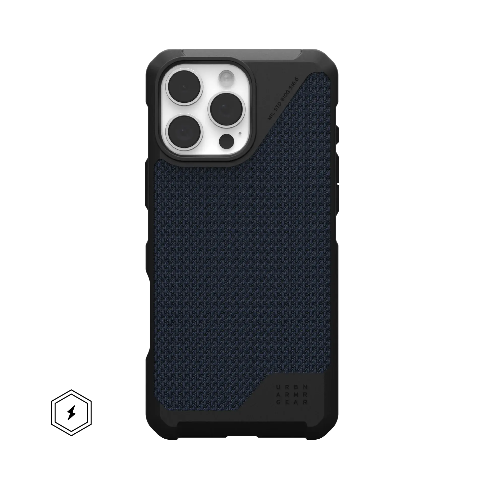 UAG Metropolis LT MagSafe Case for iPhone 16 Pro Max - Kevlar Mallard