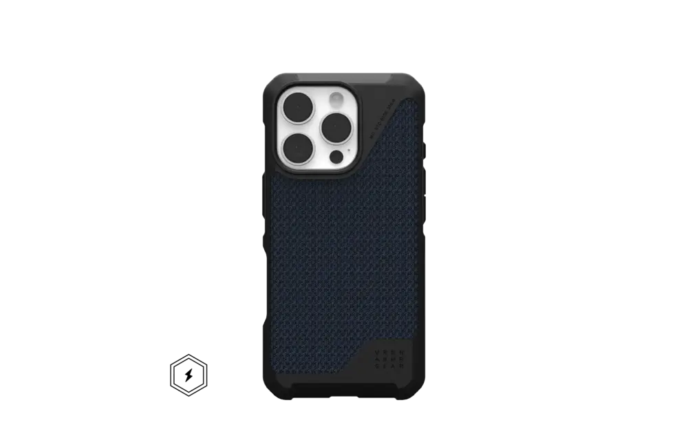 UAG Metropolis LT MagSafe Case for iPhone 16 Pro - Kevlar Mallard