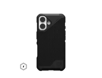 UAG Metropolis LT MagSafe Case for iPhone 16 - Kevlar Black