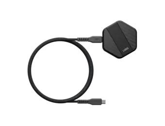 UAG Magnetic MagSafe Wireless Charger with Kickstand - Black /Carbon Fiber