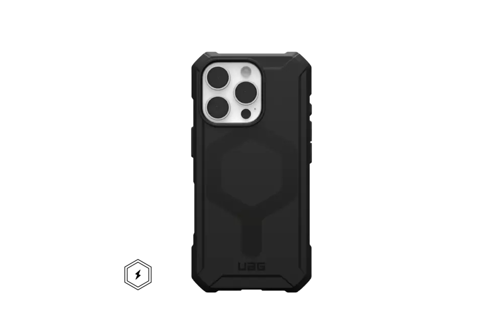 UAG Essential Armor MagSafe Case for iPhone 16 Pro - Black