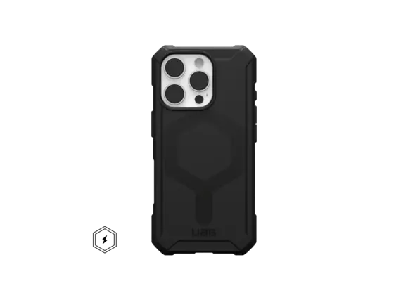 UAG Essential Armor MagSafe Case for iPhone 16 Pro - Black
