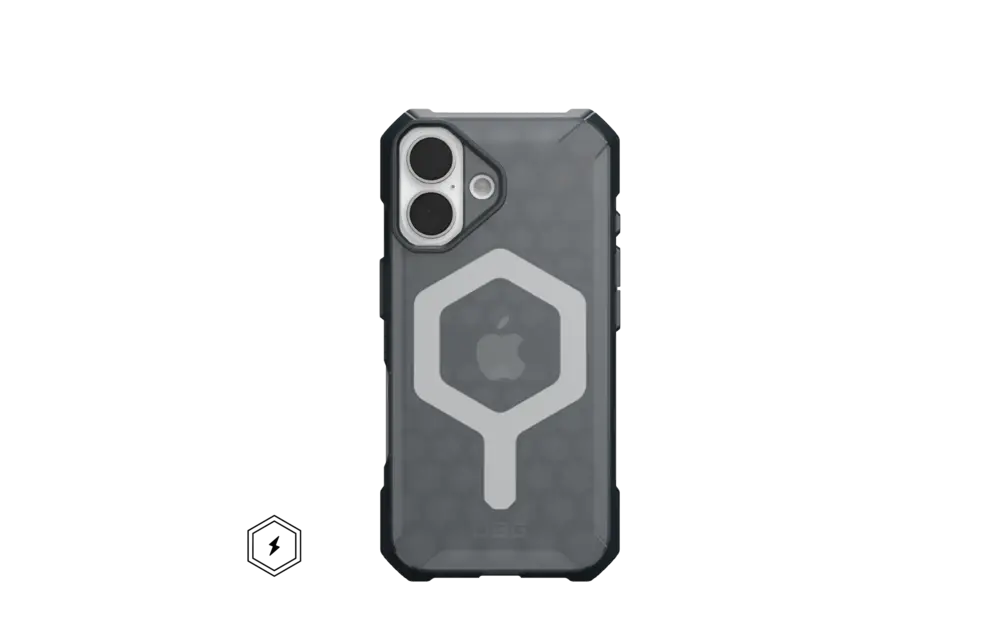 UAG Essential Armor MagSafe Case for iPhone 16 - Ash
