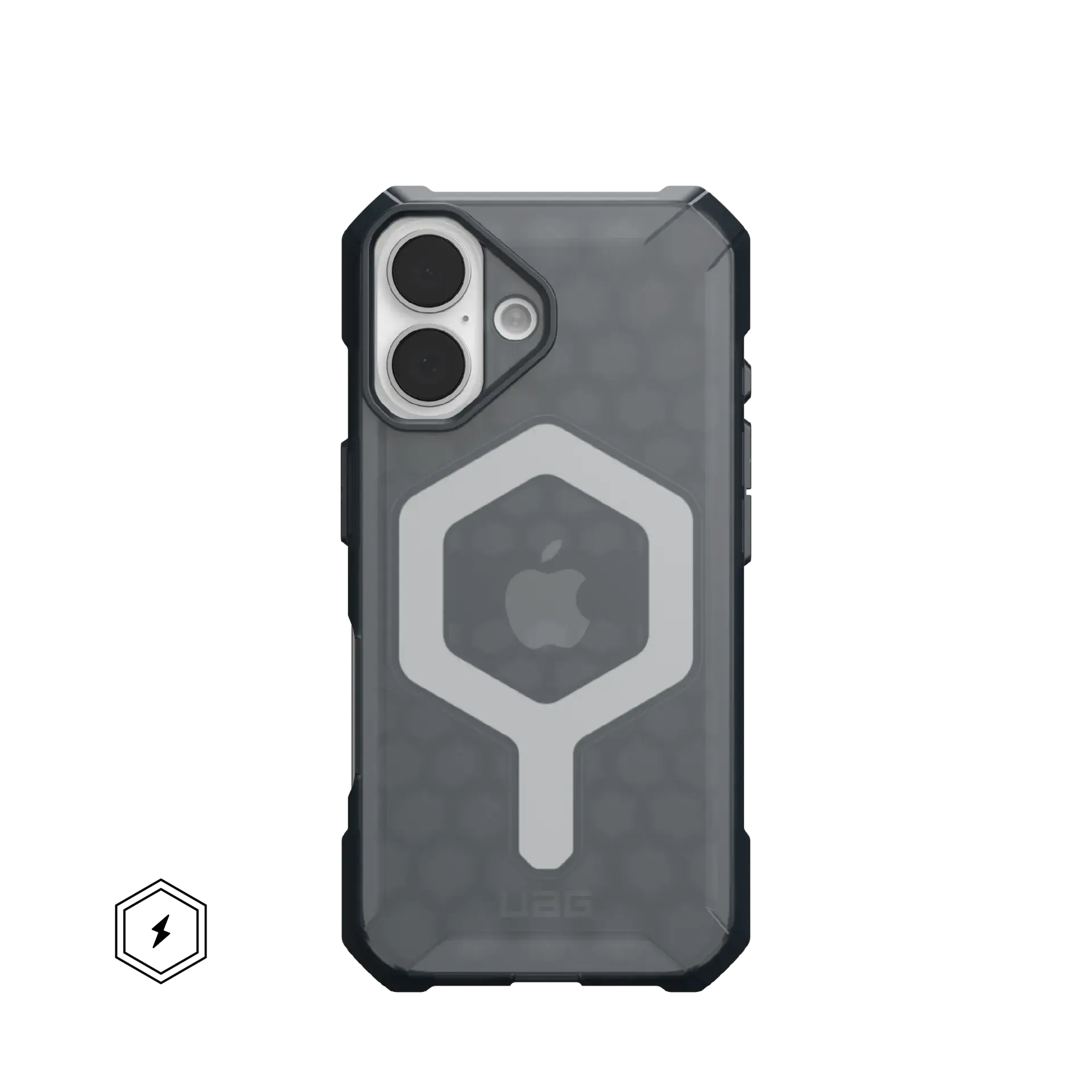 UAG Essential Armor MagSafe Case for iPhone 16 - Ash