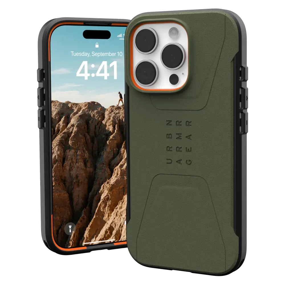 UAG Civilian MagSafe Case for iPhone 16 Pro - Olive Drab