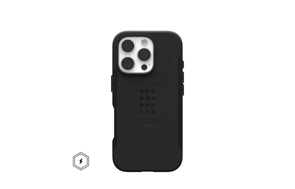 UAG Civilian MagSafe Case for iPhone 16 Pro - Black