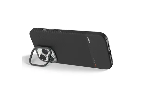 LAUT KEV Protect Aramid Fiber MagSafe Case for iPhone 16 Pro Max - Black