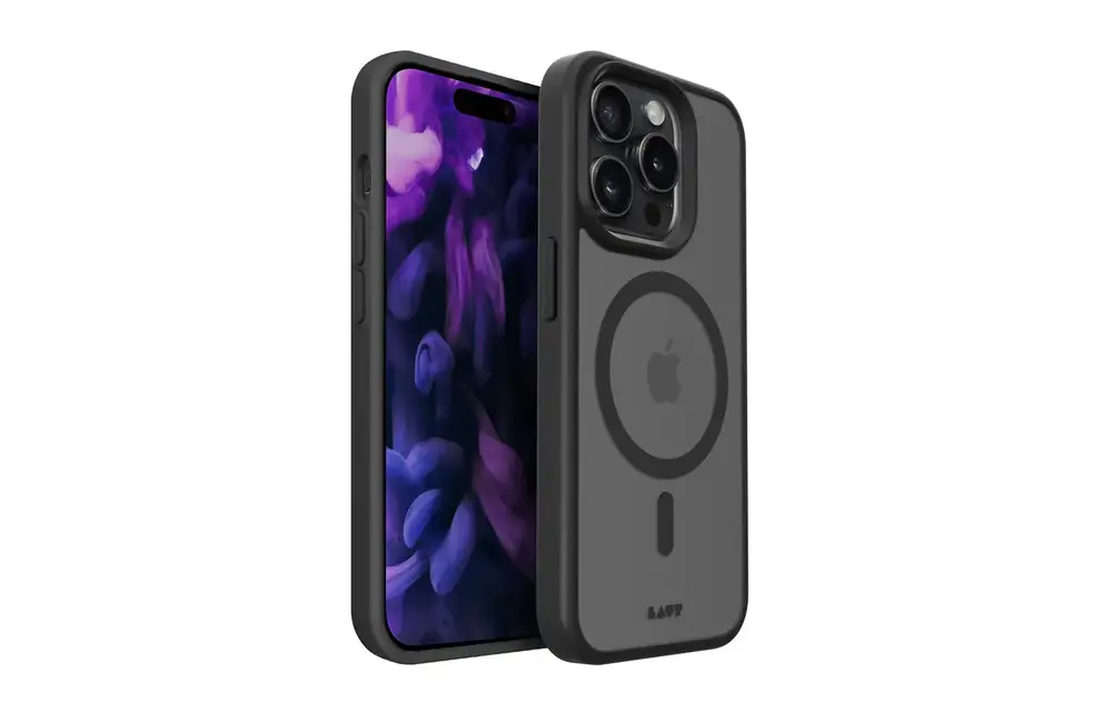 LAUT HUEX Protect MagSafe Case for iPhone 16 Pro - Black
