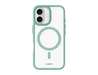 LAUT HUEX Protect MagSafe Case for iPhone 16 Plus - Silt Green