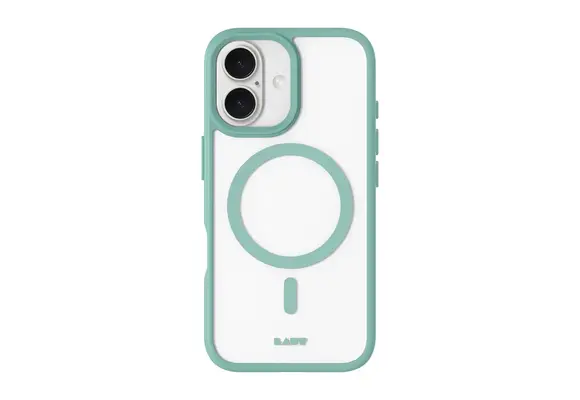 LAUT HUEX Protect MagSafe Case for iPhone 16 - Silt Green