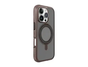LAUT Crystal Matter MagSafe Case for iPhone 16 Pro Max - Earth Brown
