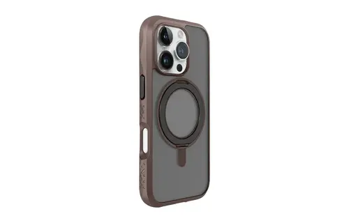 LAUT Crystal Matter MagSafe Case for iPhone 16 Pro Max - Earth Brown