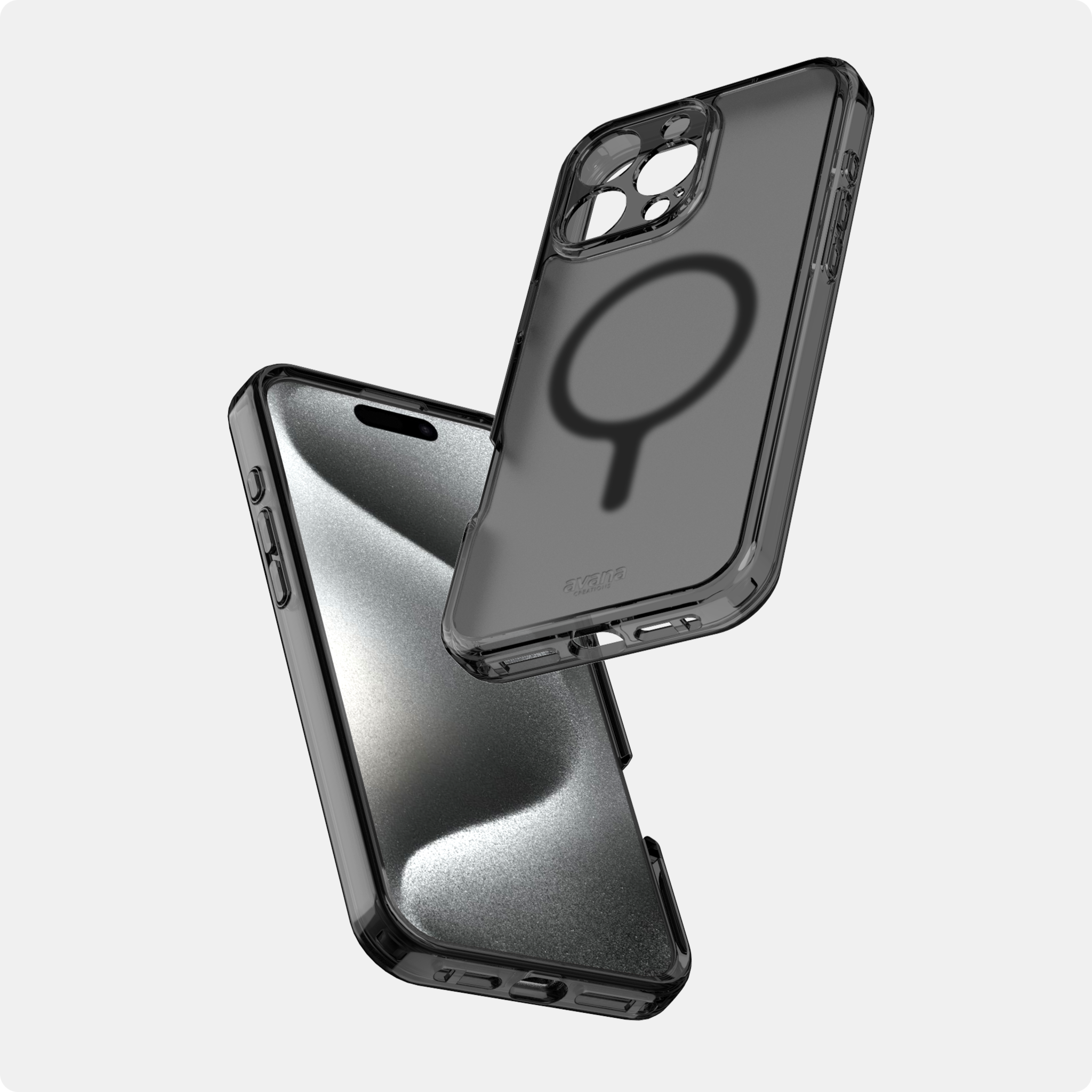 Avana Mist MagSafe Case for iPhone 16 Pro Max - Ash