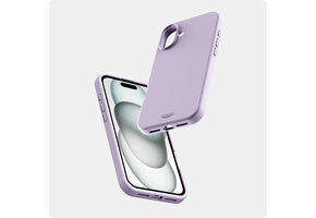 Avana velvet Silicone MagSafe Case for iPhone 16 - Lavender