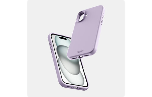 Avana velvet Silicone MagSafe Case for iPhone 16 - Lavender